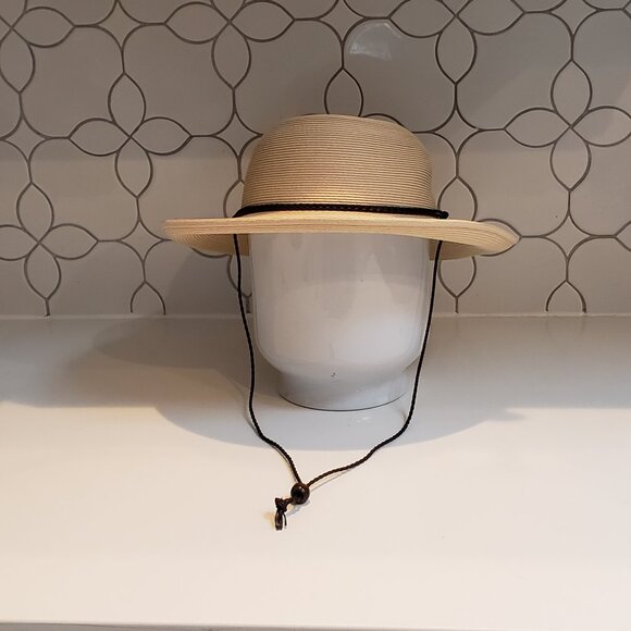 HBY Miami 100% Paper Straw Hat with Chin Strap - Picture 7 of 11